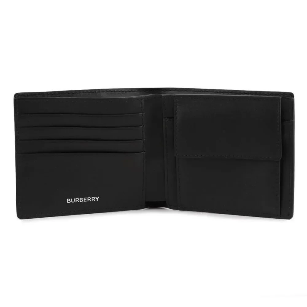 Check Pattern Bi-fold Wallet